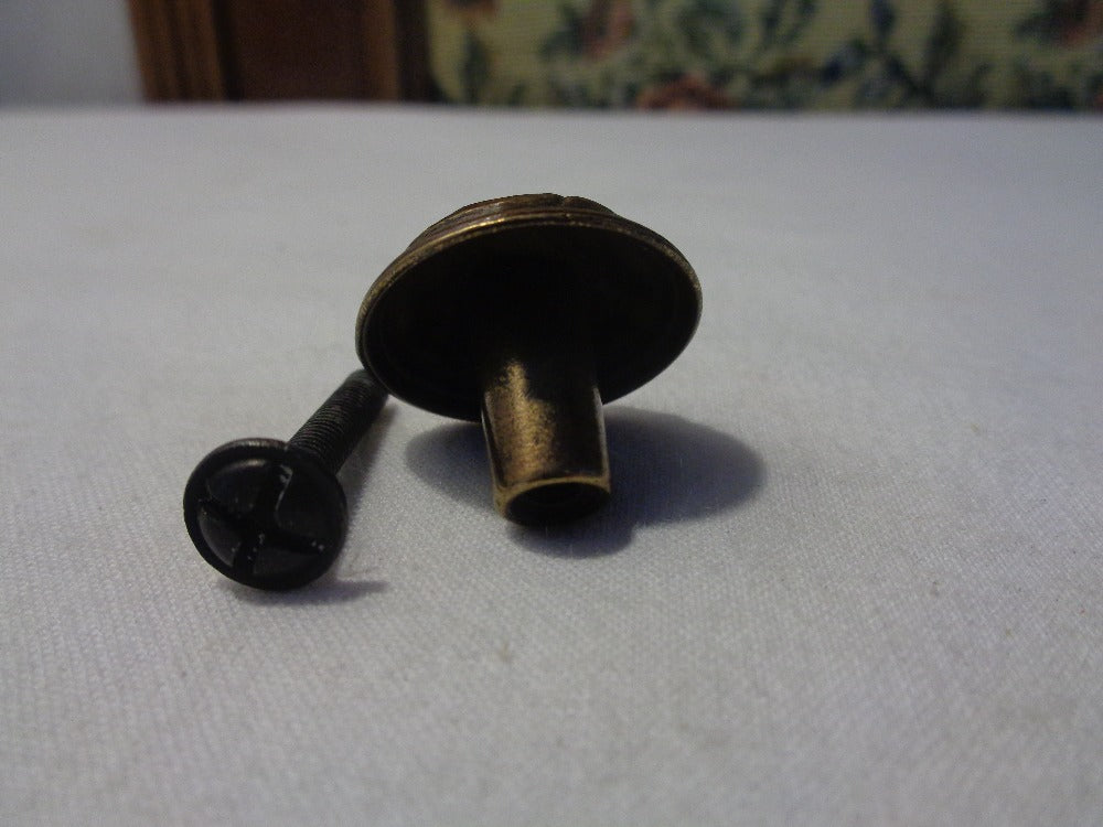 Pomello cassetto ottone