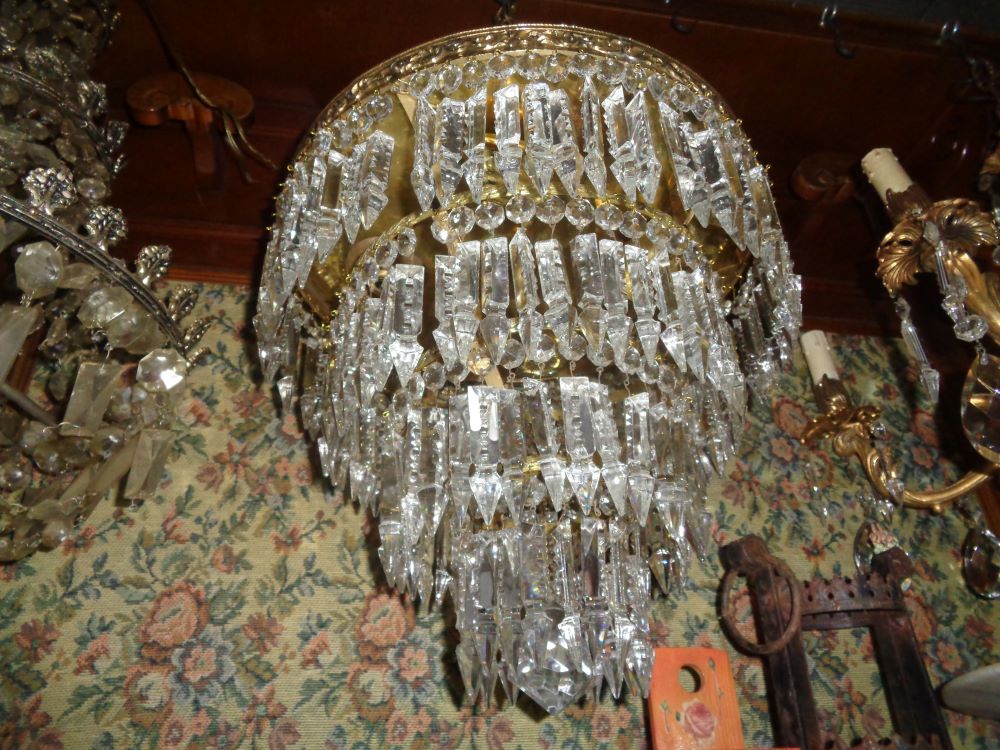 Lampadario a sospensione con gocce