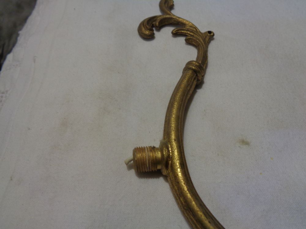 Braccetti lampadario anni 80