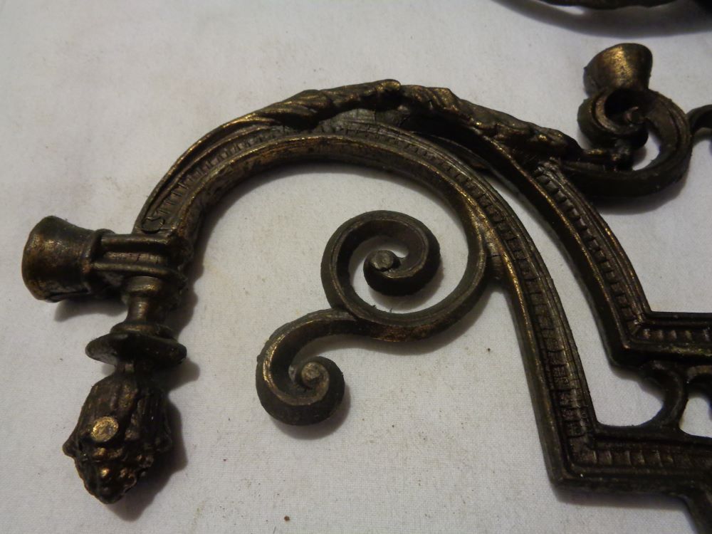 Braccetti lampadario anni 40