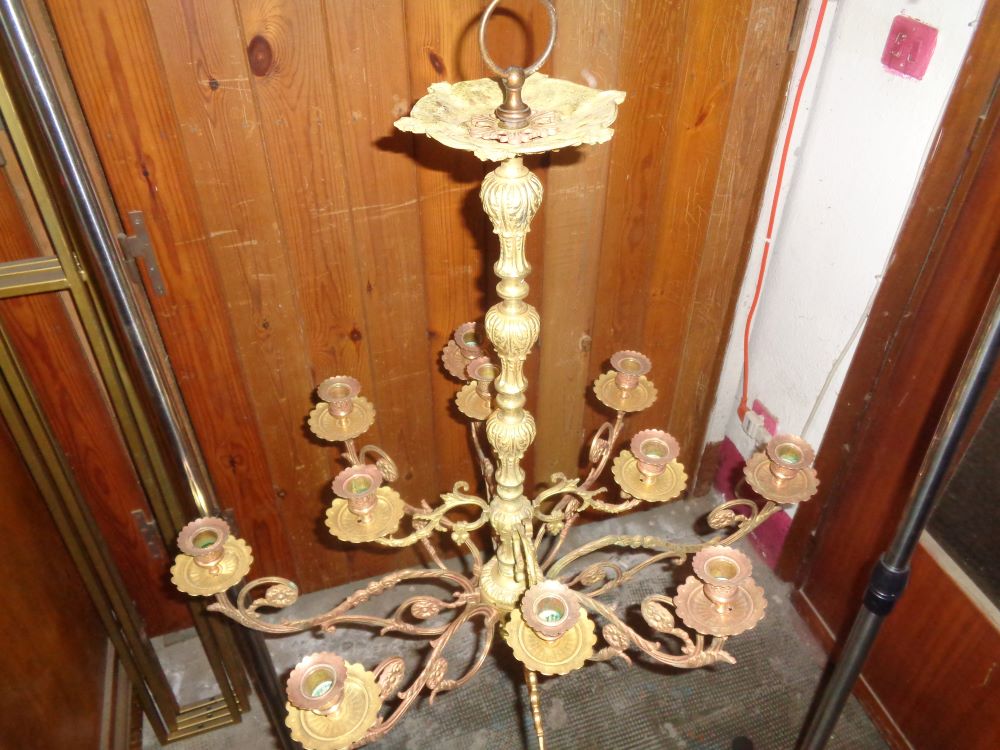 Candelabro a sospensione